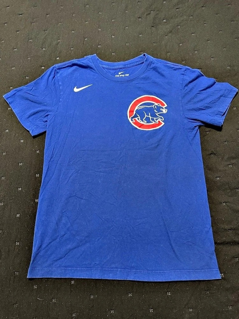 Nike Chicago Cubs Kris Bryant #17 Player T-Shirt Blue